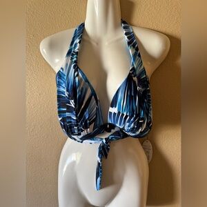 ❤️‍🔥FLASH SALE ❤️‍🔥 MUNAH Blue Swim Top NWT Size XXL